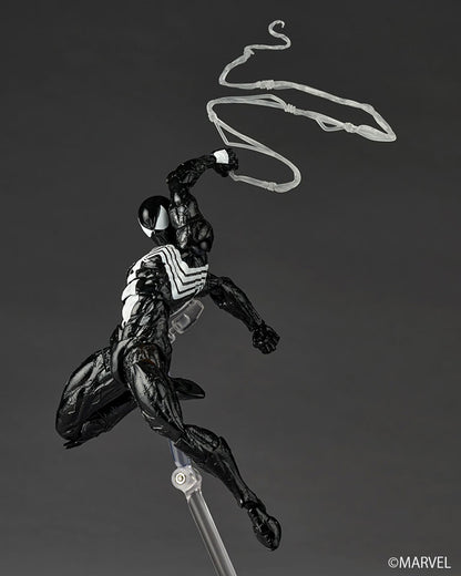 Pre-Order - Marvel Comics Amazing Yamaguchi Revoltech NR105 Symbiote Suit Spider-Man Action Figure