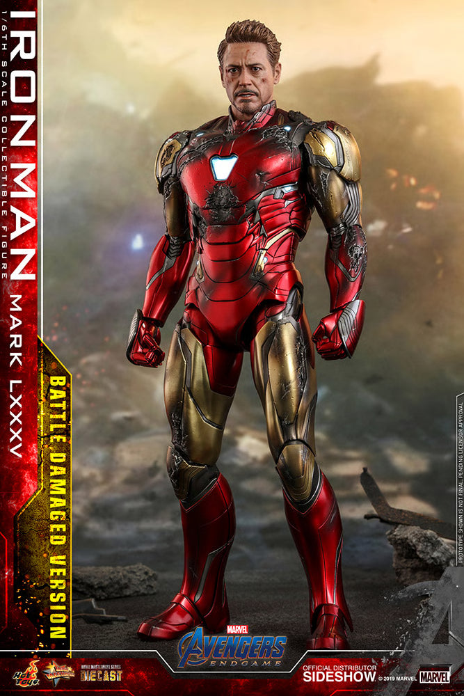 Iron Man Mark LXXXV (Battle Damaged Ver.) MMS543D33  Special Edition Tony Stark 1/6th Scale Collectible Figure