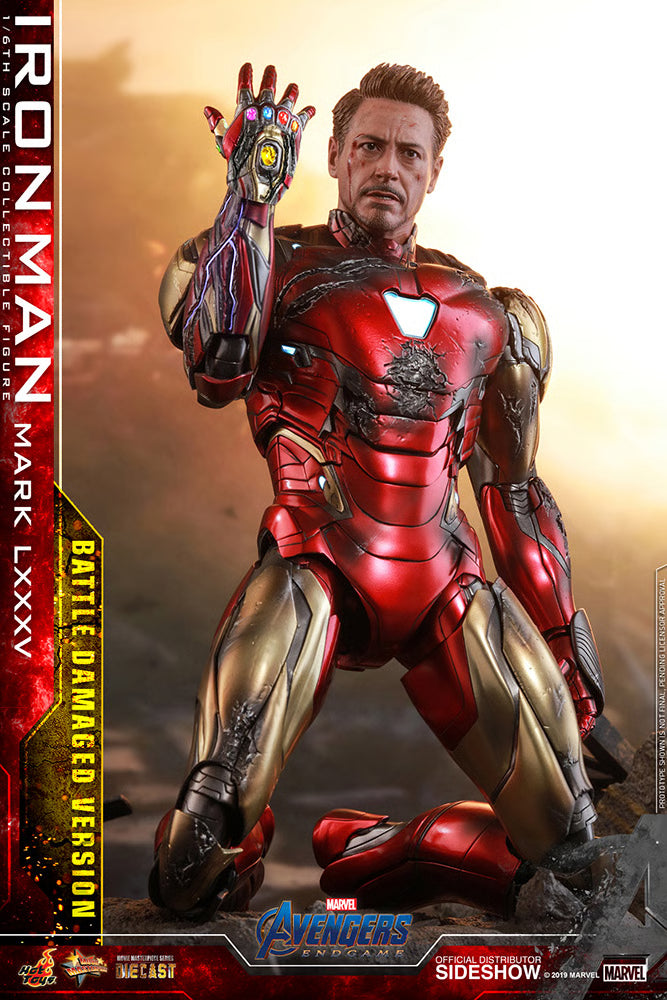 Iron Man Mark LXXXV (Battle Damaged Ver.) MMS543D33  Special Edition Tony Stark 1/6th Scale Collectible Figure