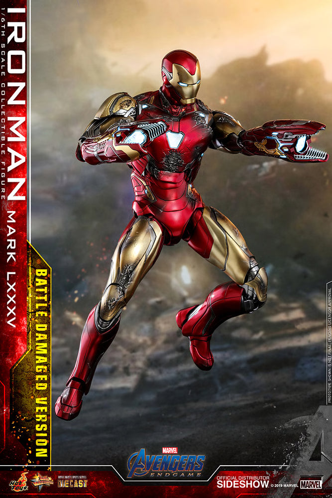 Iron Man Mark LXXXV (Battle Damaged Ver.) MMS543D33  Special Edition Tony Stark 1/6th Scale Collectible Figure
