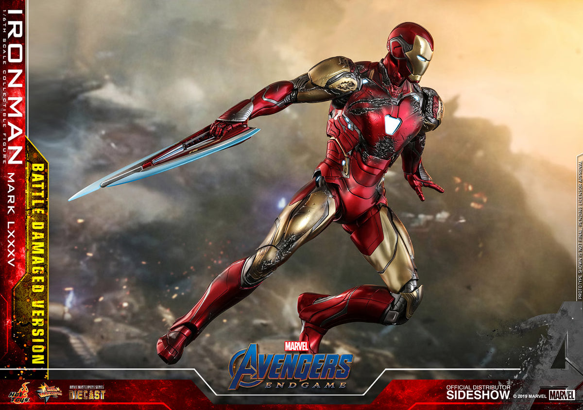 Iron Man Mark LXXXV (Battle Damaged Ver.) MMS543D33  Special Edition Tony Stark 1/6th Scale Collectible Figure