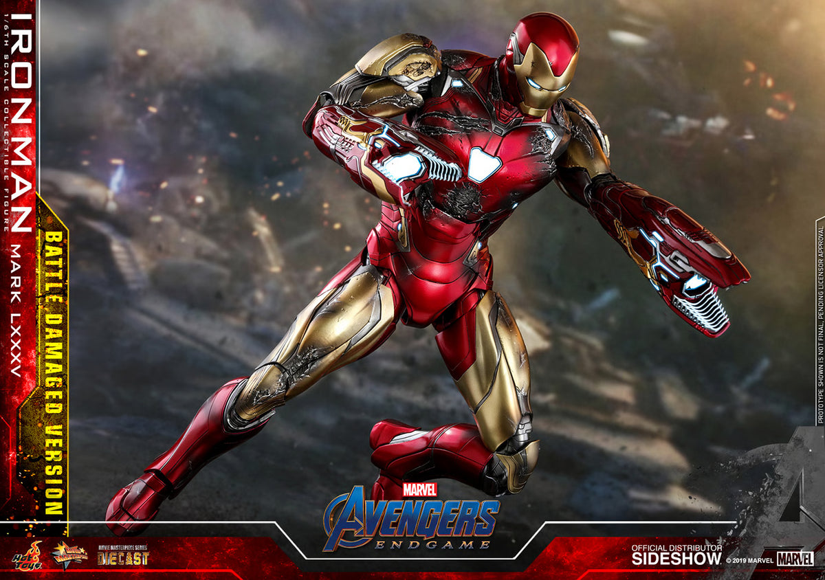 Iron Man Mark LXXXV (Battle Damaged Ver.) MMS543D33  Special Edition Tony Stark 1/6th Scale Collectible Figure