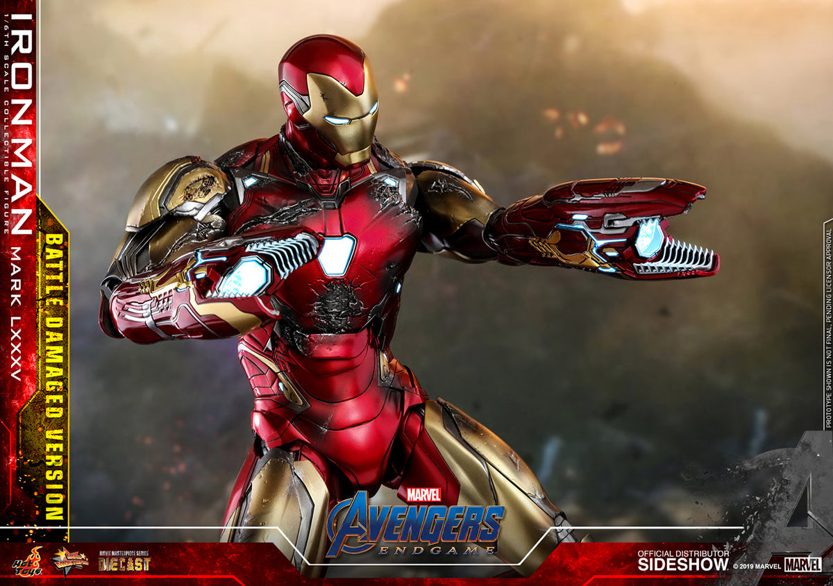 Iron Man Mark LXXXV (Battle Damaged Ver.) MMS543D33  Special Edition Tony Stark 1/6th Scale Collectible Figure