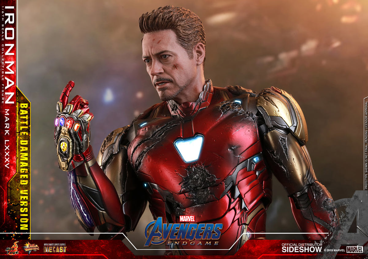 Iron Man Mark LXXXV (Battle Damaged Ver.) MMS543D33  Special Edition Tony Stark 1/6th Scale Collectible Figure