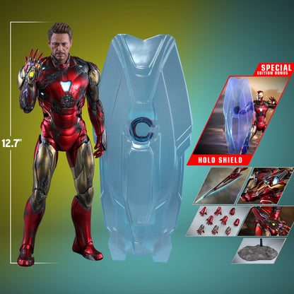 Iron Man Mark LXXXV (Battle Damaged Ver.) MMS543D33  Special Edition Tony Stark 1/6th Scale Collectible Figure