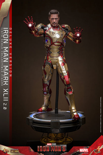 Pre-Order - Iron Man 3 MMS758D65B Iron Man Mark XLII (2.0) Deluxe 1/6th Scale Collectible Figure