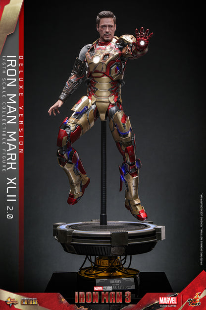 Pre-Order - Iron Man 3 MMS758D65B Iron Man Mark XLII (2.0) Deluxe 1/6th Scale Collectible Figure