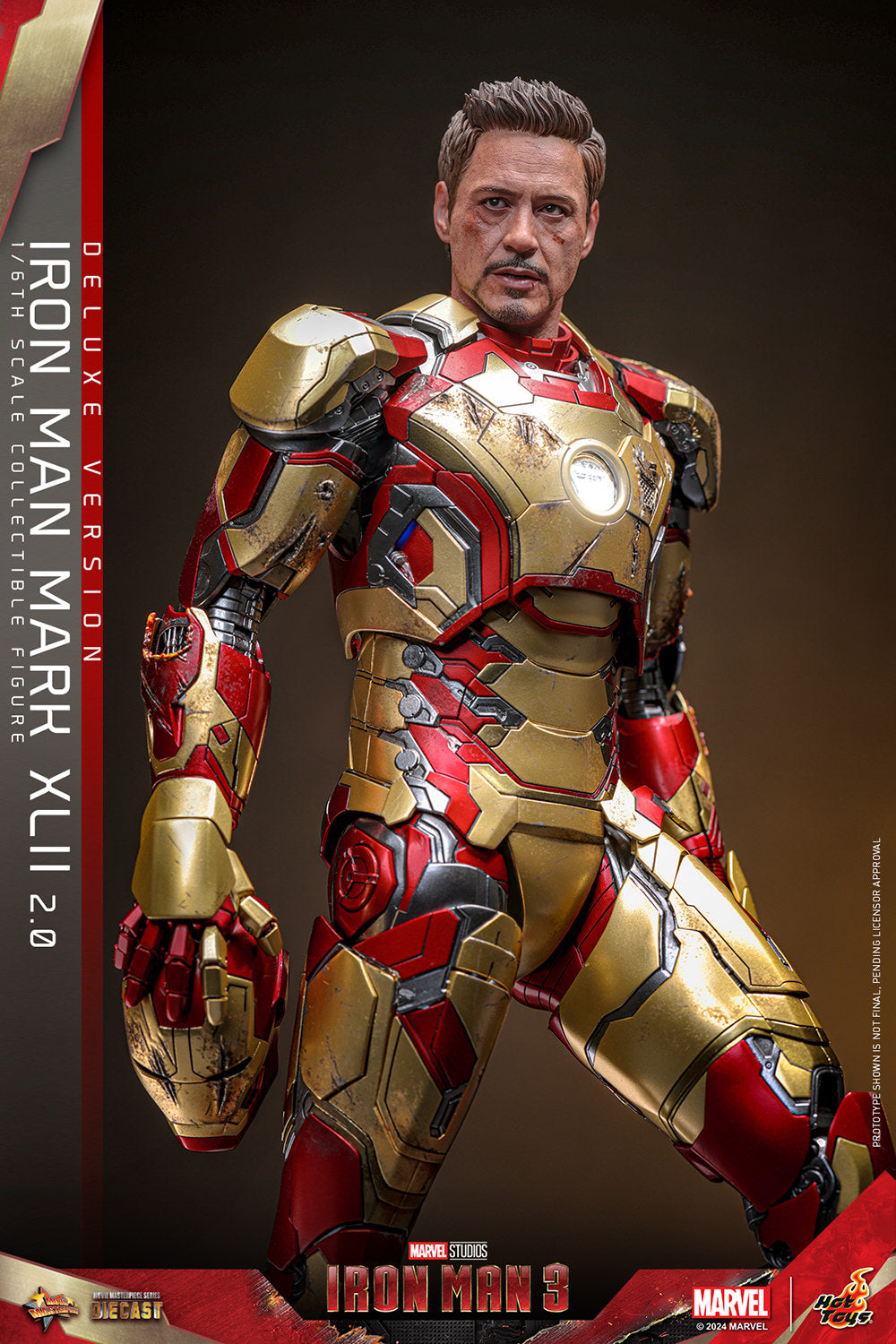 Pre-Order - Iron Man 3 MMS758D65B Iron Man Mark XLII (2.0) Deluxe 1/6th Scale Collectible Figure