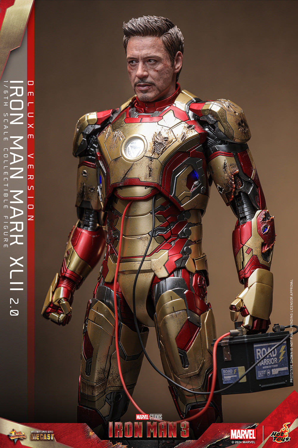 Pre-Order - Iron Man 3 MMS758D65B Iron Man Mark XLII (2.0) Deluxe 1/6th Scale Collectible Figure
