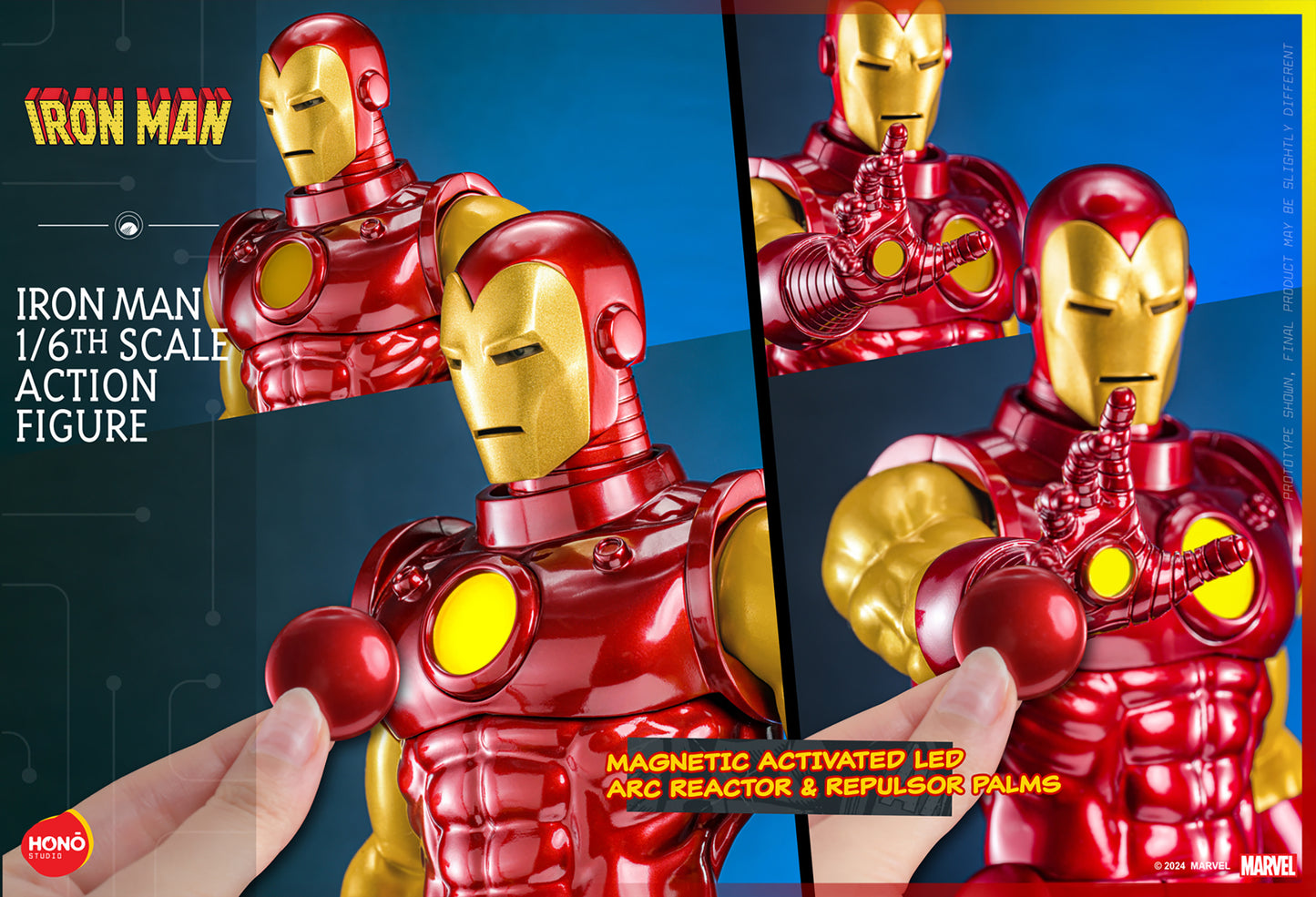 Pre-Order - Marvel Comics HS05 Iron Man 1/6th Scale Collectible Figure