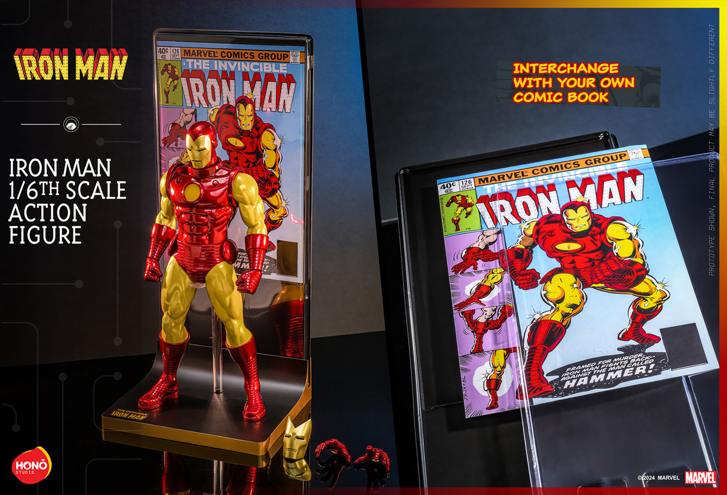 Pre-Order - Marvel Comics HS05 Iron Man 1/6th Scale Collectible Figure