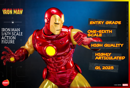 Pre-Order - Marvel Comics HS05 Iron Man 1/6th Scale Collectible Figure