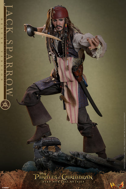 PRE-ORDER - Pirates of the Caribbean: Dead Men Tell No Tales DX38 Captain Jack Sparrow (Deluxe Ver.) 1/6th Scale Collectible Figure