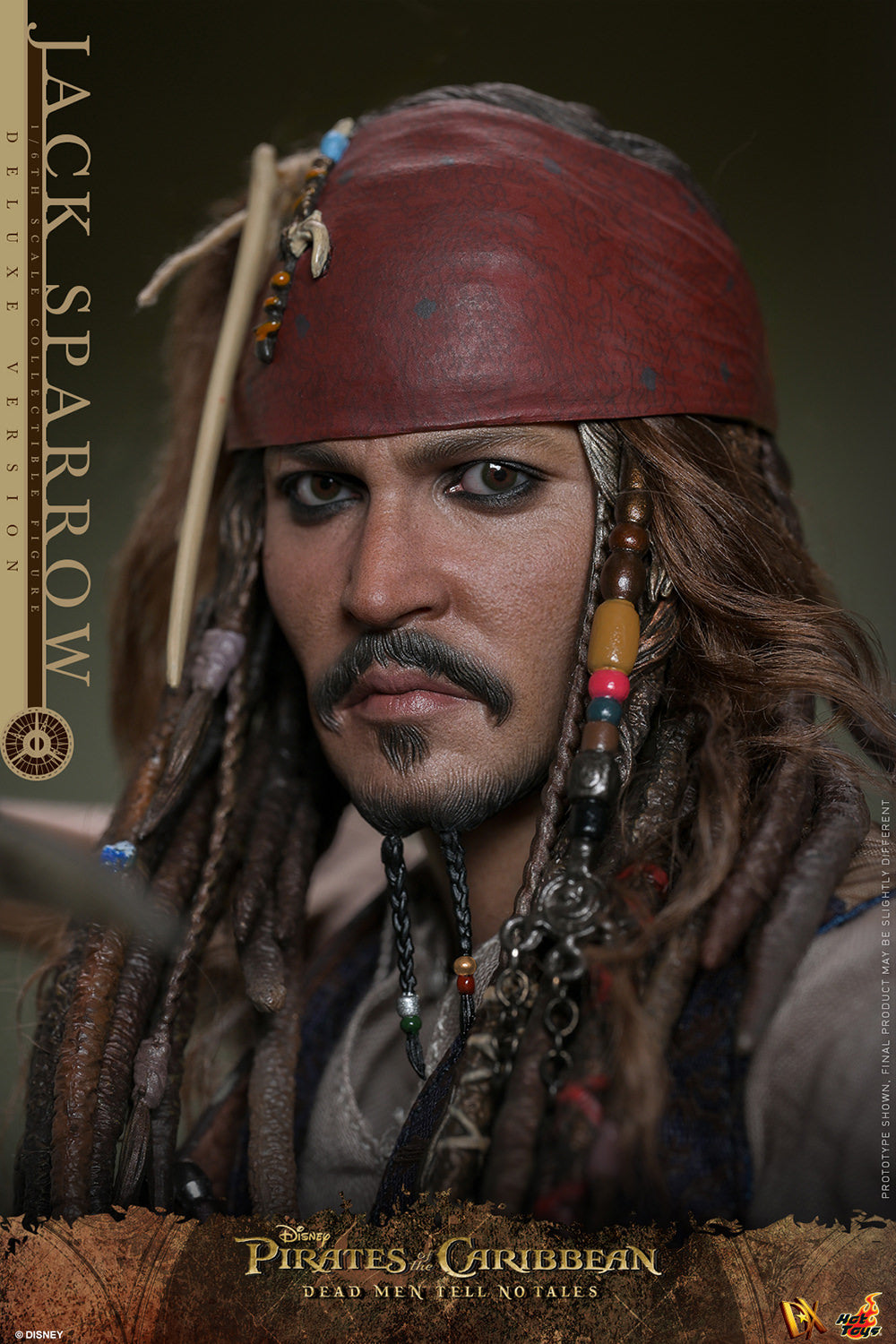 PRE-ORDER - Pirates of the Caribbean: Dead Men Tell No Tales DX38 Captain Jack Sparrow (Deluxe Ver.) 1/6th Scale Collectible Figure