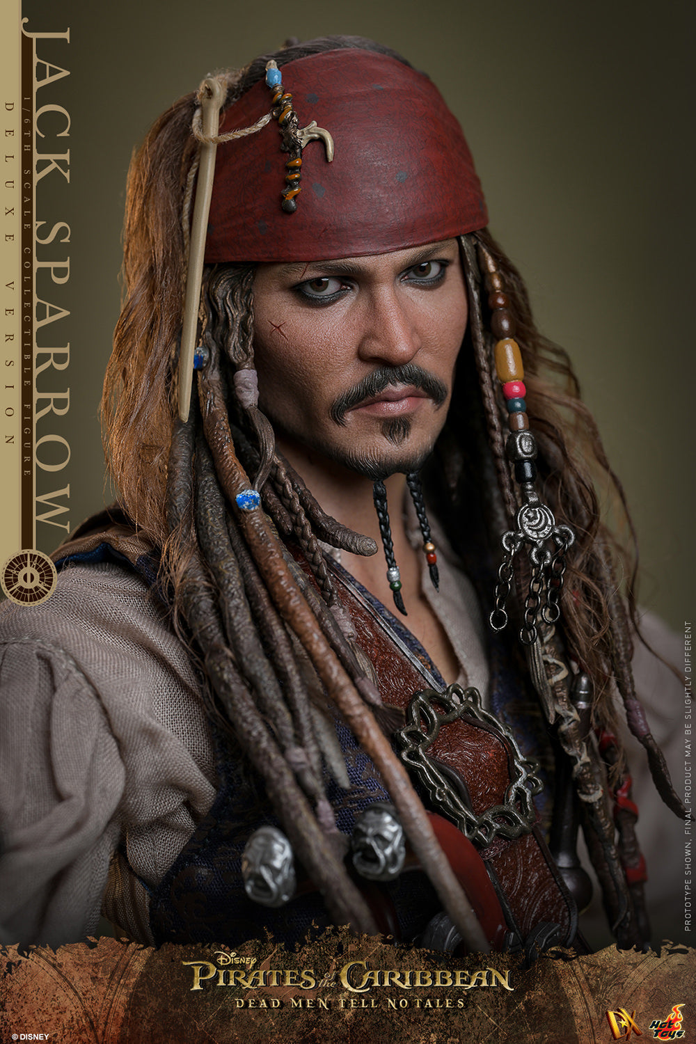 PRE-ORDER - Pirates of the Caribbean: Dead Men Tell No Tales DX38 Captain Jack Sparrow (Deluxe Ver.) 1/6th Scale Collectible Figure