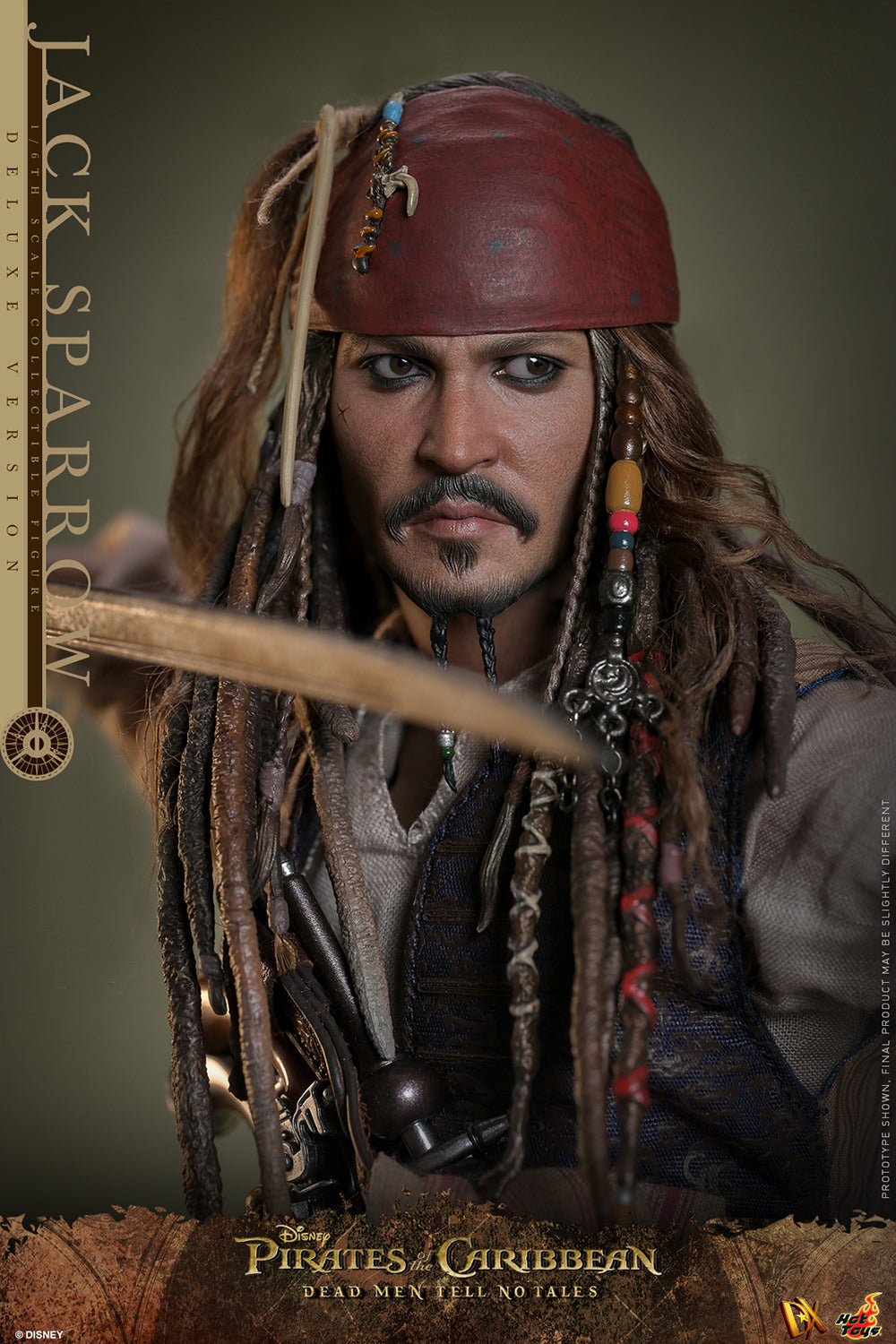 PRE-ORDER - Pirates of the Caribbean: Dead Men Tell No Tales DX38 Captain Jack Sparrow (Deluxe Ver.) 1/6th Scale Collectible Figure