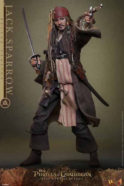 PRE-ORDER - Pirates of the Caribbean: Dead Men Tell No Tales DX38 Captain Jack Sparrow (Deluxe Ver.) 1/6th Scale Collectible Figure