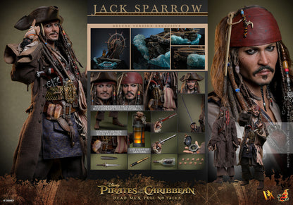 PRE-ORDER - Pirates of the Caribbean: Dead Men Tell No Tales DX38 Captain Jack Sparrow (Deluxe Ver.) 1/6th Scale Collectible Figure