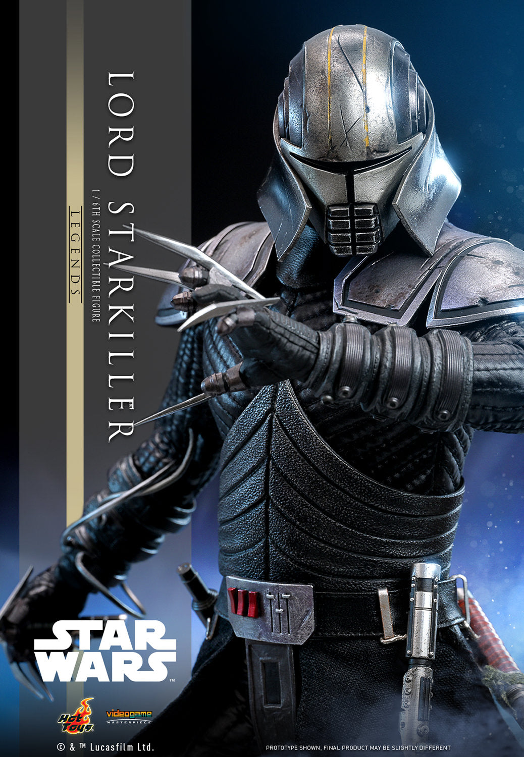 Pre-Order - Star Wars: The Force Unleashed VGM63 Lord Starkiller 1/6th Scale Collectible Figure