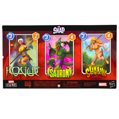 Marvel's Legends Series Gameverse Savage Land 3-pack Exclusive SDCC 2025