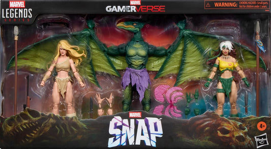 Marvel's Legends Series Gameverse Savage Land 3-pack Exclusive SDCC 2025