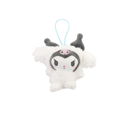 Kuromi Transform into a friend Mischievous mascot Keychain 11cm