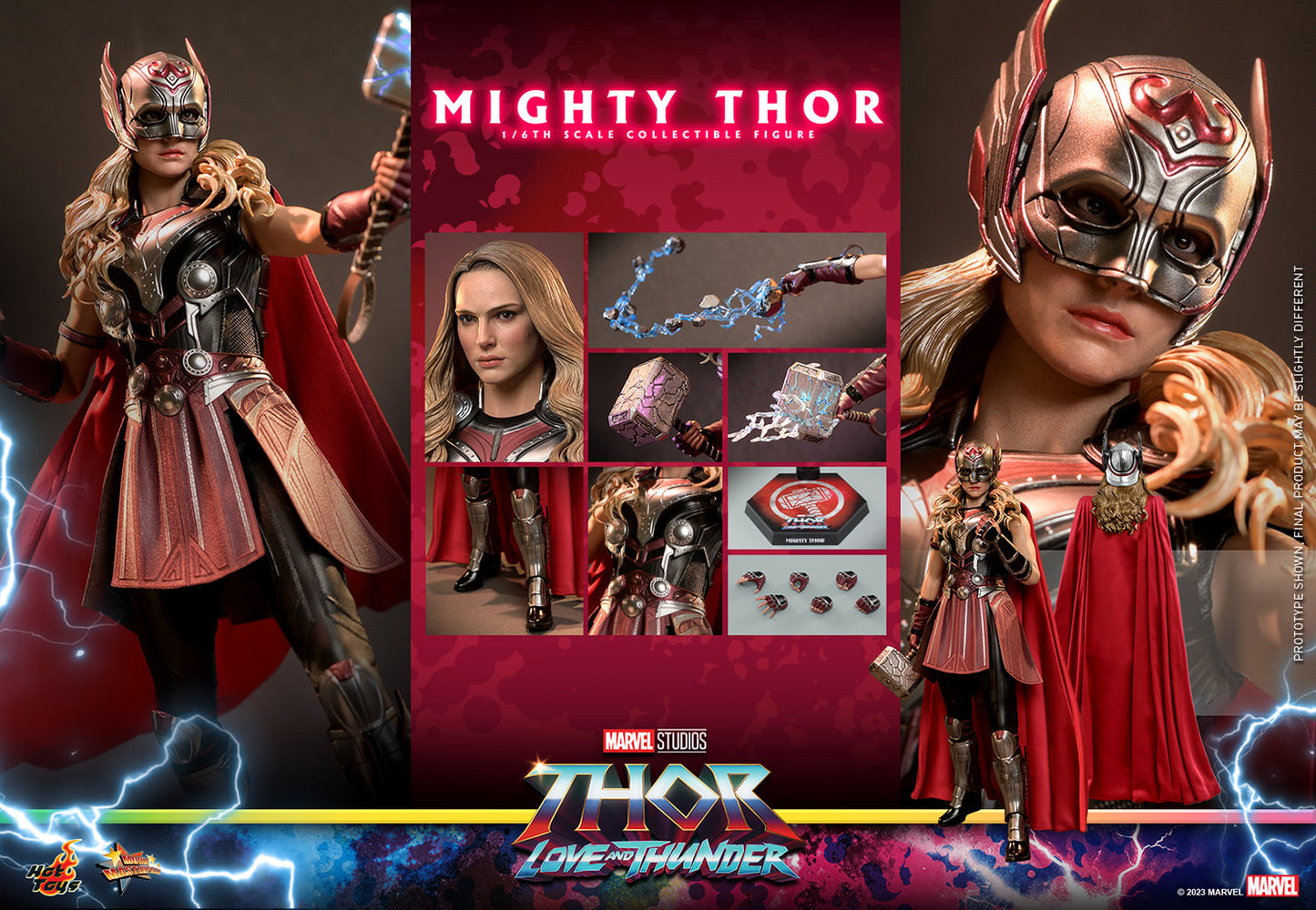 Thor: Love and Thunder MMS663 Mighty Thor 1/6th Scale Collectible Figure