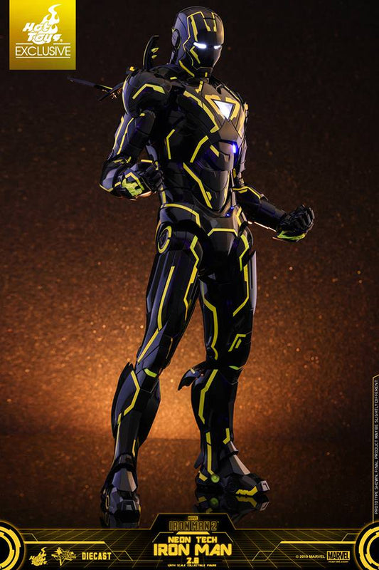 Iron Man 2 MMS523D29 Neon Tech Iron Man 2.0 1/6th Scale Exclusive Collectible Figure