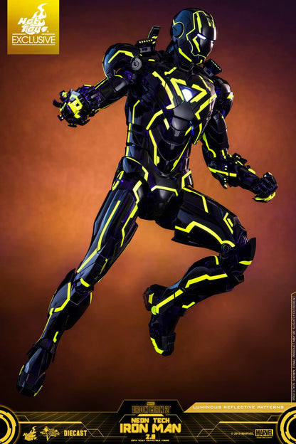 Iron Man 2 MMS523D29 Neon Tech Iron Man 2.0 1/6th Scale Exclusive Collectible Figure