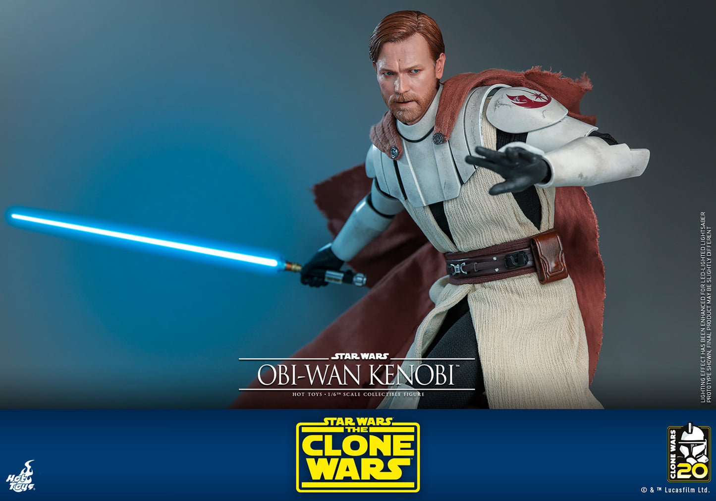 Star Wars: The Clone Wars TMS095 Obi-Wan Kenobi 1/6th Scale Figure