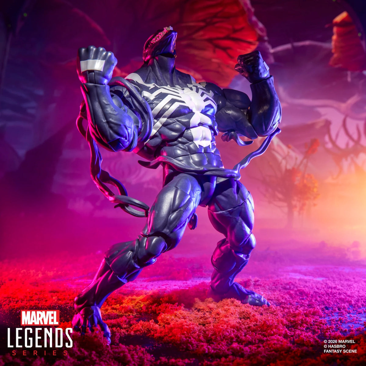 Marvel Rivals Marvel Legends Venom and Jeff the Land Shark Action Figure Two-Pack