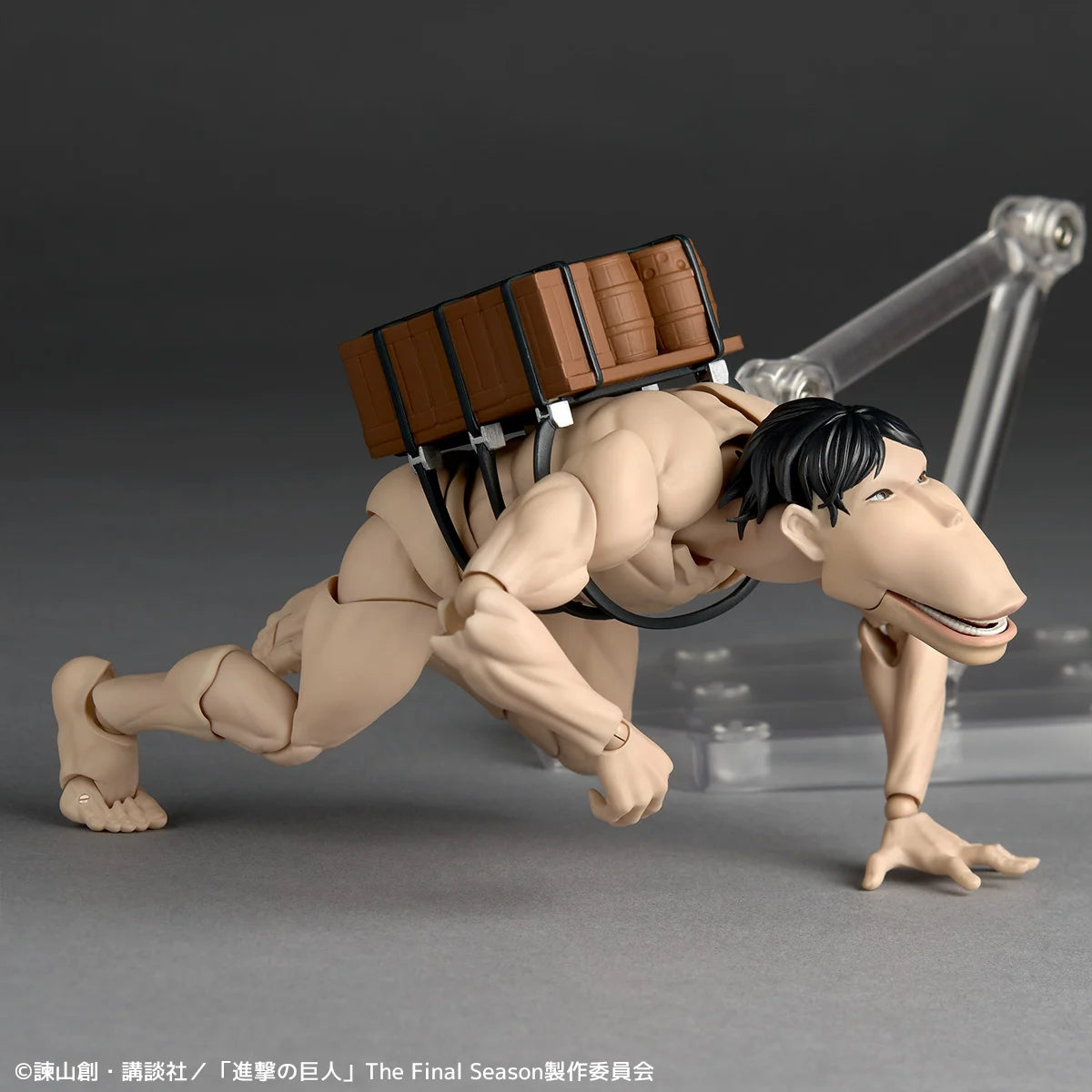 Pre-Order - Attack on Titan Amazing Yamaguchi Revoltech NR150 Cart Titan Action Figure