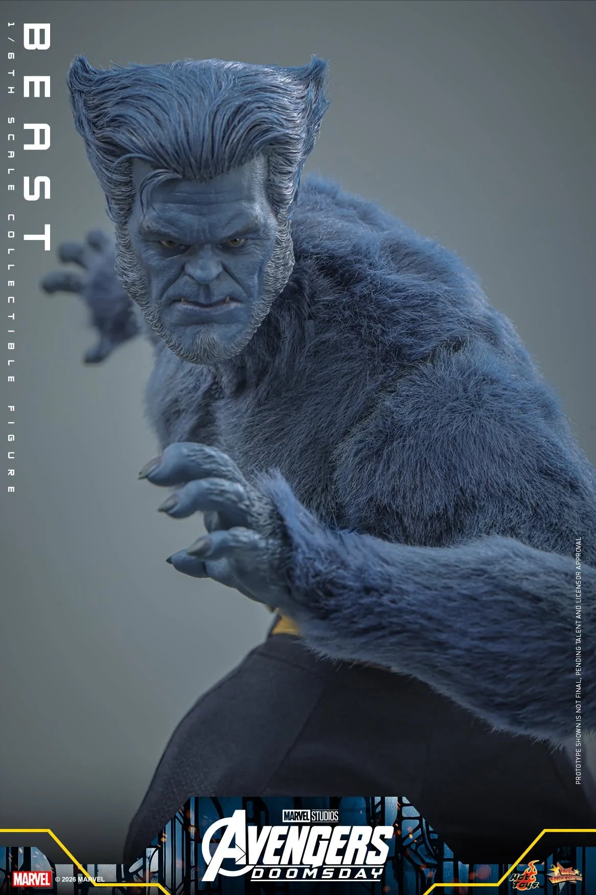 Pre-Order - Avengers: Doomsday MMS920 Beast 1/6th Scale Collectible Figure