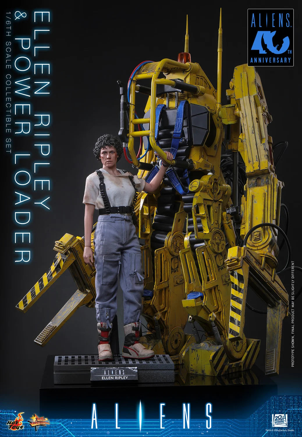 Pre-Order - Aliens MMS923 Ellen Ripley & Power Loader 1/6th Scale Collectible Figure and Vehicle Accessory