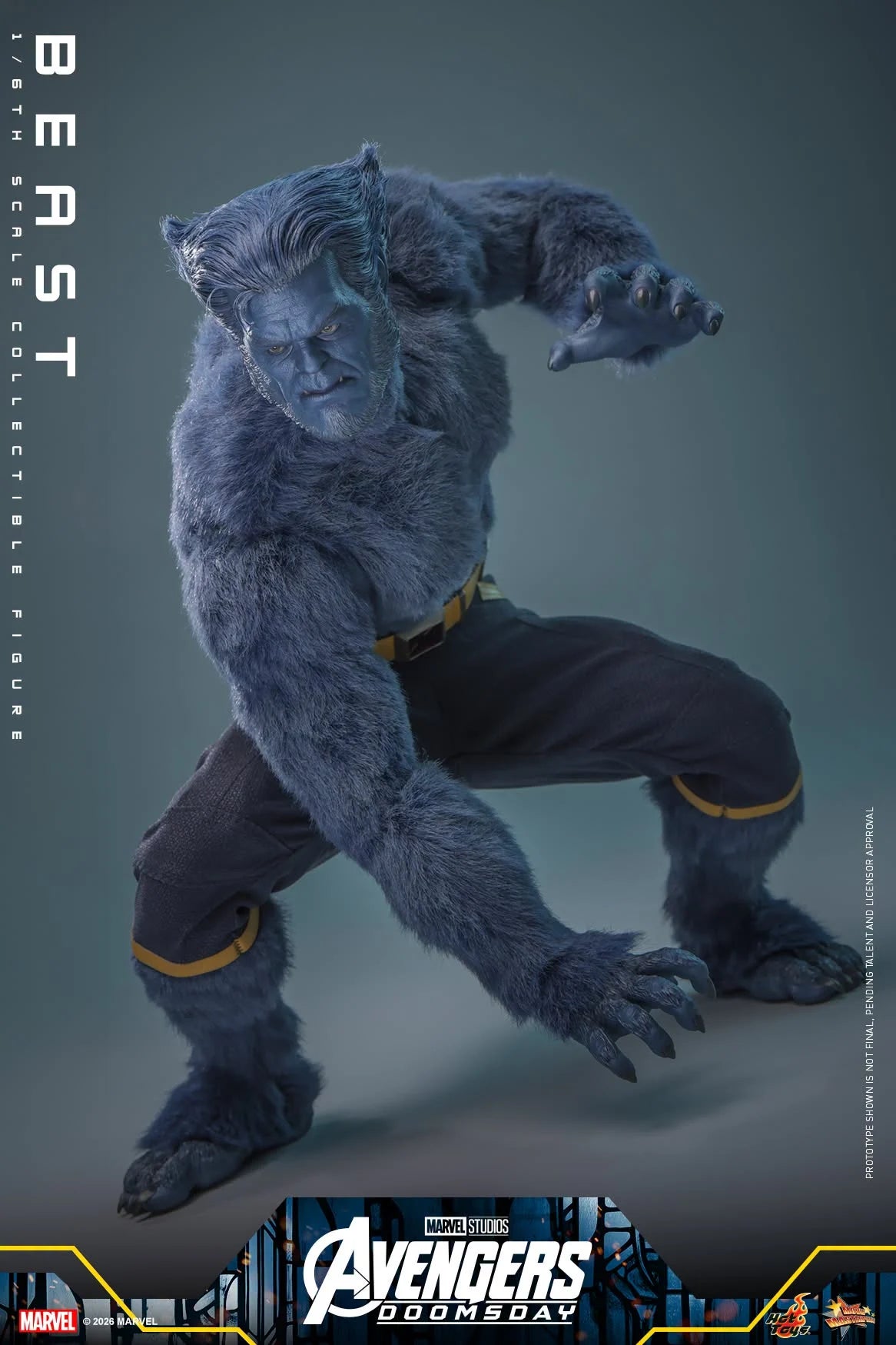 Pre-Order - Avengers: Doomsday MMS920 Beast 1/6th Scale Collectible Figure