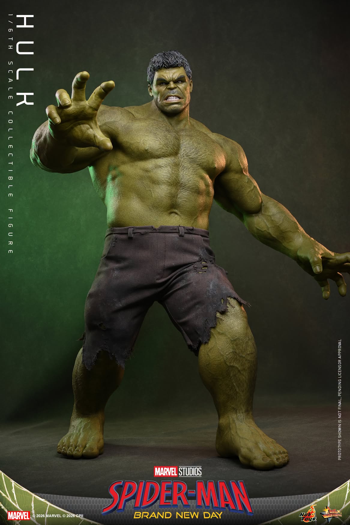 Pre-Order - Spider-Man: Brand New Day MMS905 Hulk 1/6th Scale Collectible Figure