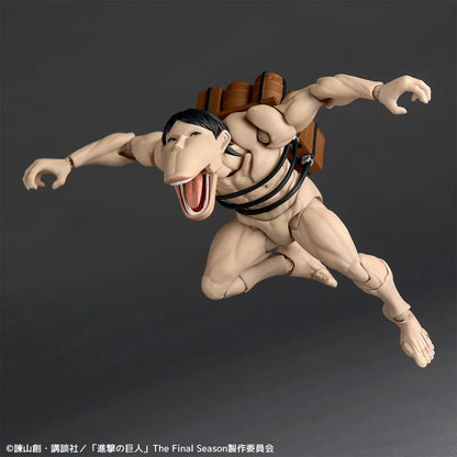 Pre-Order - Attack on Titan Amazing Yamaguchi Revoltech NR150 Cart Titan Action Figure