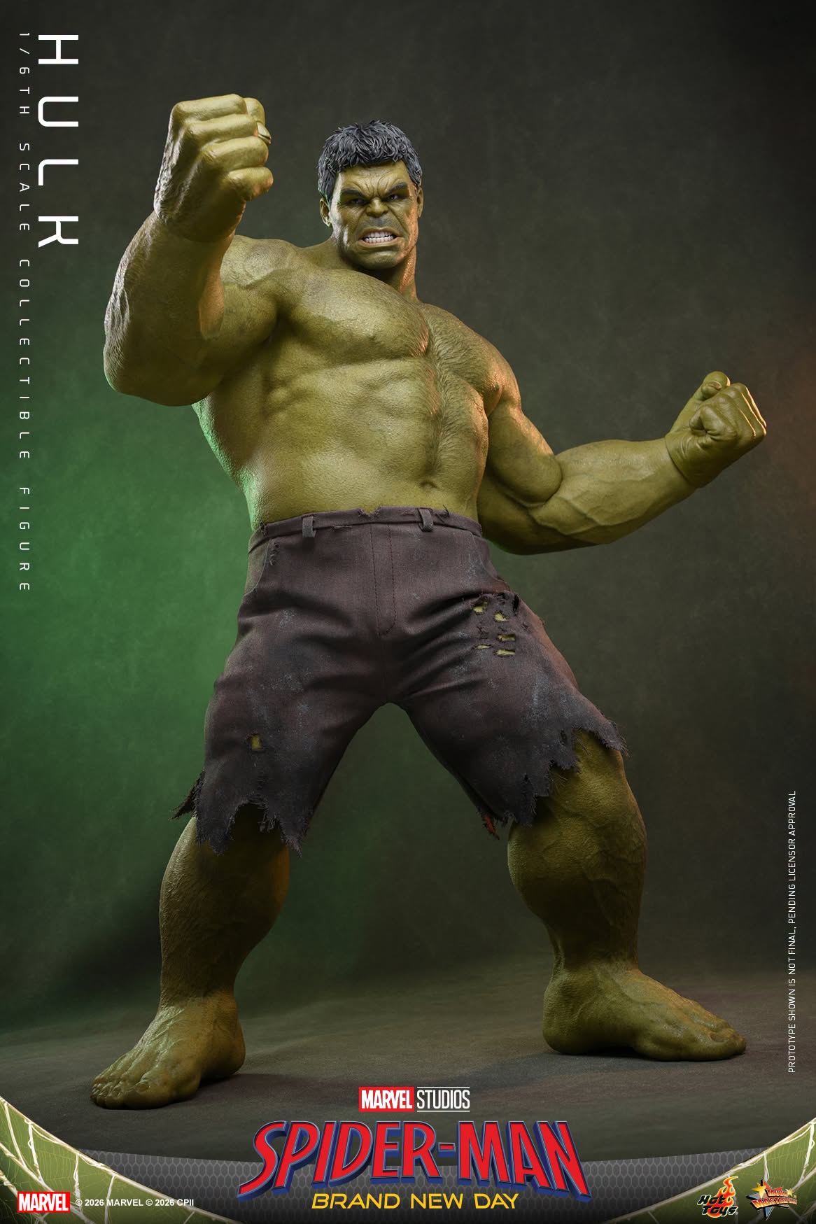Pre-Order - Spider-Man: Brand New Day MMS905 Hulk 1/6th Scale Collectible Figure