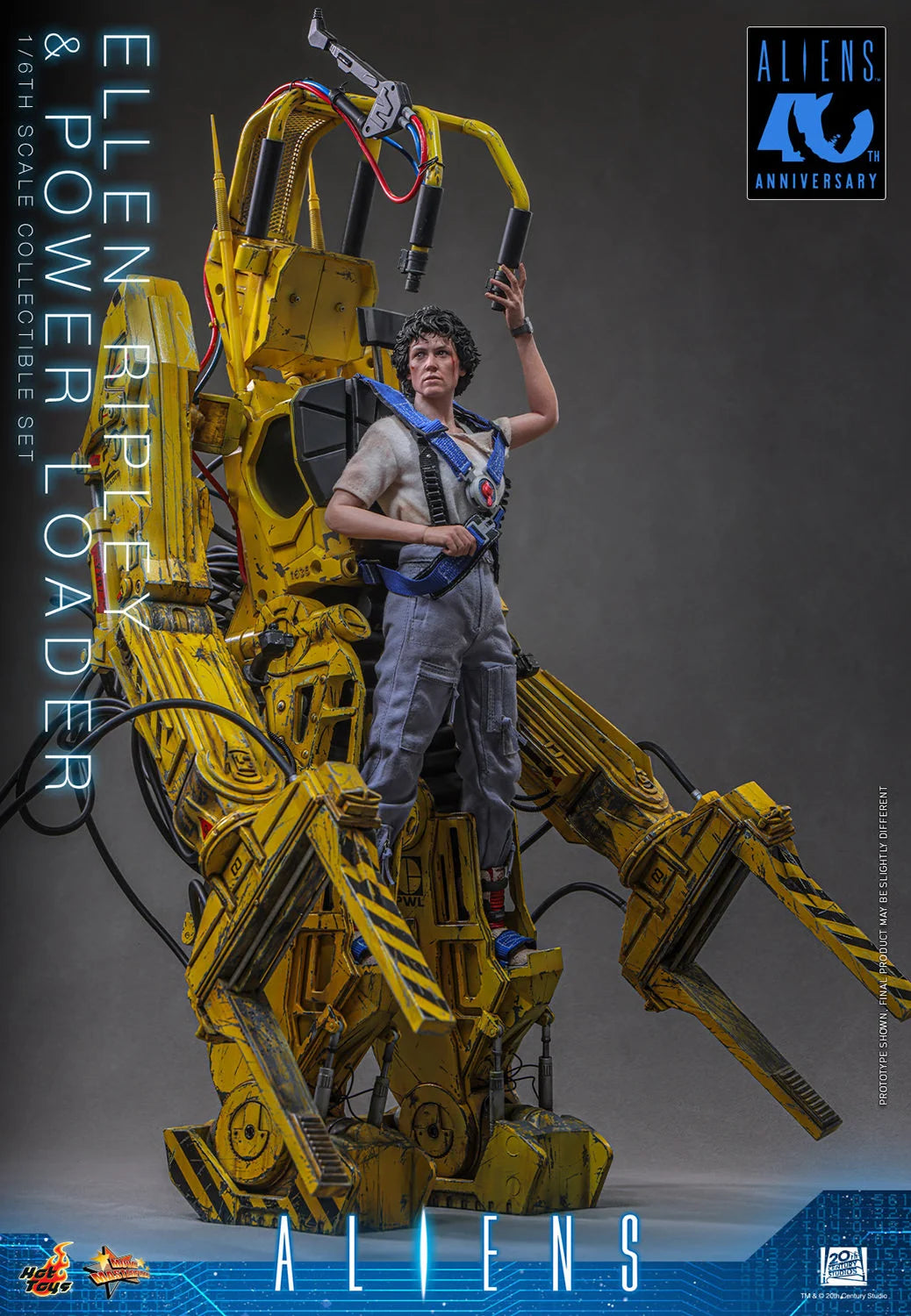 Pre-Order - Aliens MMS923 Ellen Ripley & Power Loader 1/6th Scale Collectible Figure and Vehicle Accessory