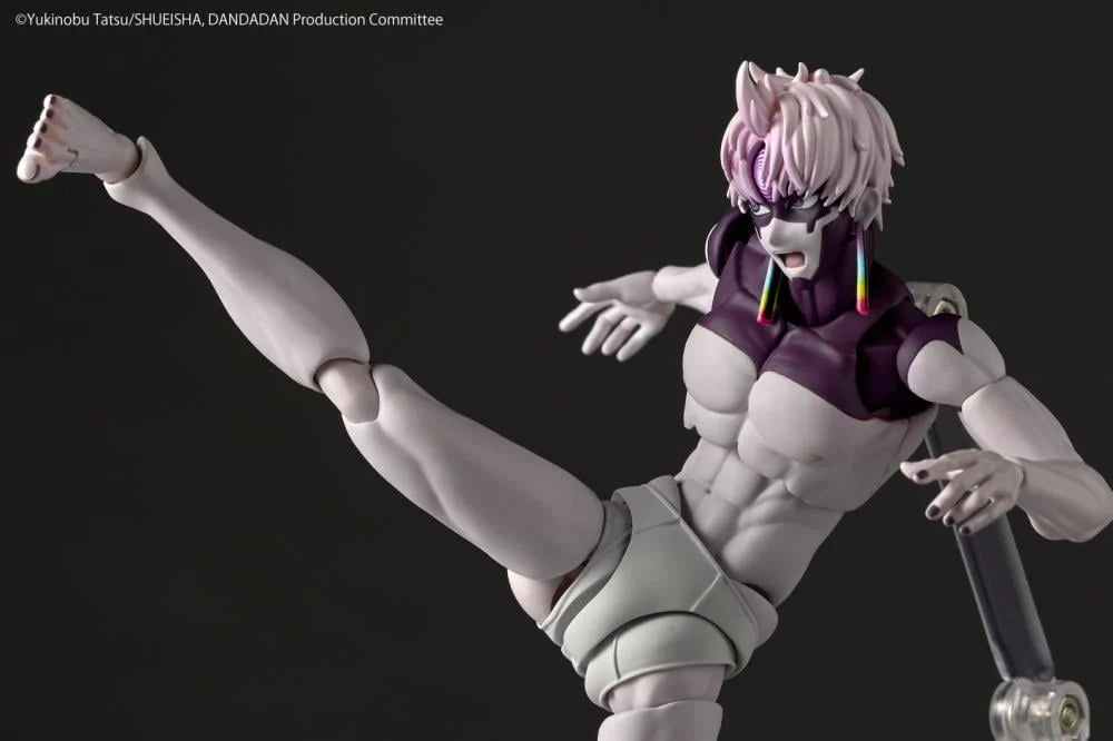 Dandadan Revoltech NR108 Jiji (Transformed Ver.) Action Figure *Creased box*
