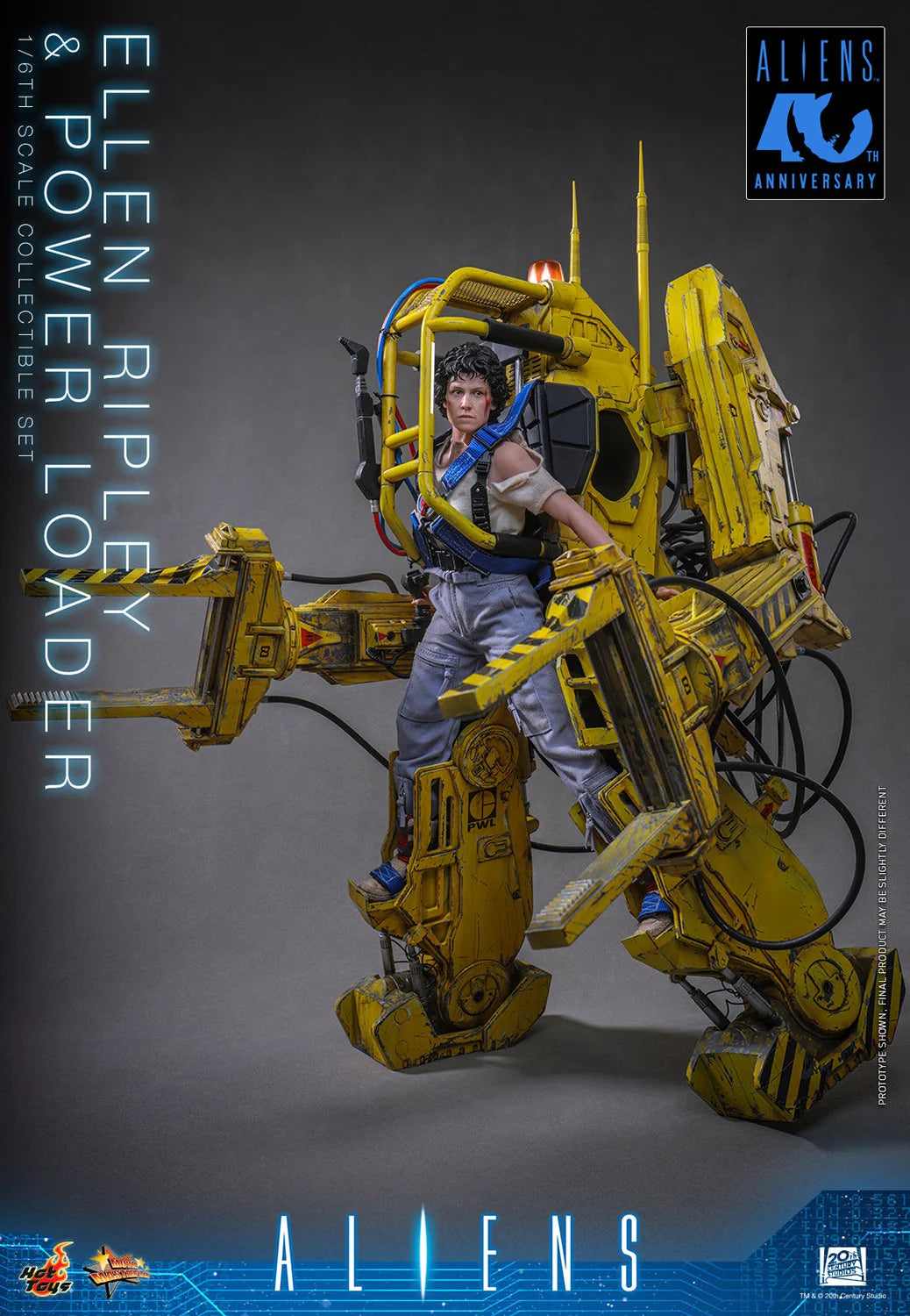 Pre-Order - Aliens MMS923 Ellen Ripley & Power Loader 1/6th Scale Collectible Figure and Vehicle Accessory
