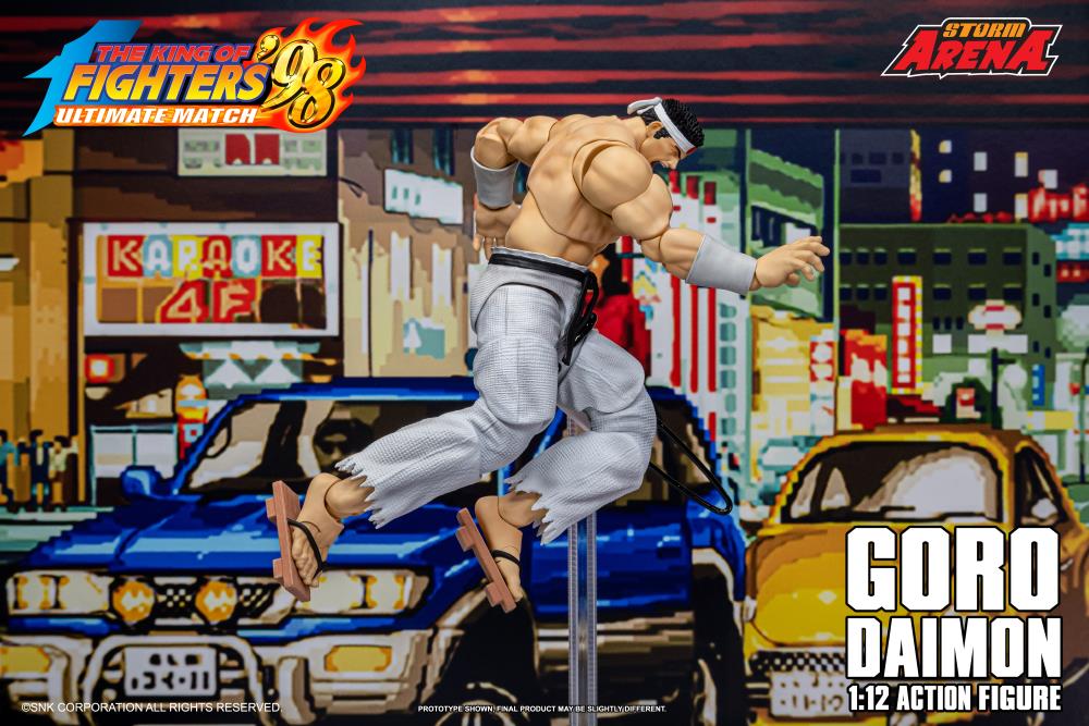 The King of Fighters '98 Ultimate Match Storm Arena Goro Daimon 1/12 Scale Action Figure