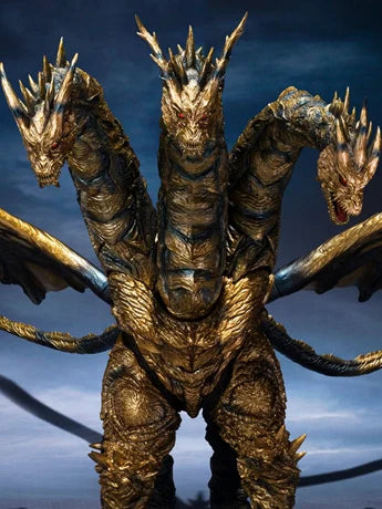 Pre-Order - Godzilla: Final Wars (2004) S.H.MonsterArts Keizer Ghidorah Action Figure