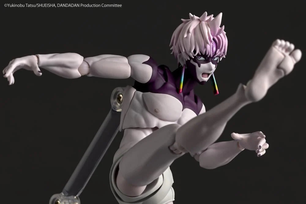 Dandadan Revoltech NR108 Jiji (Transformed Ver.) Action Figure *Creased box*