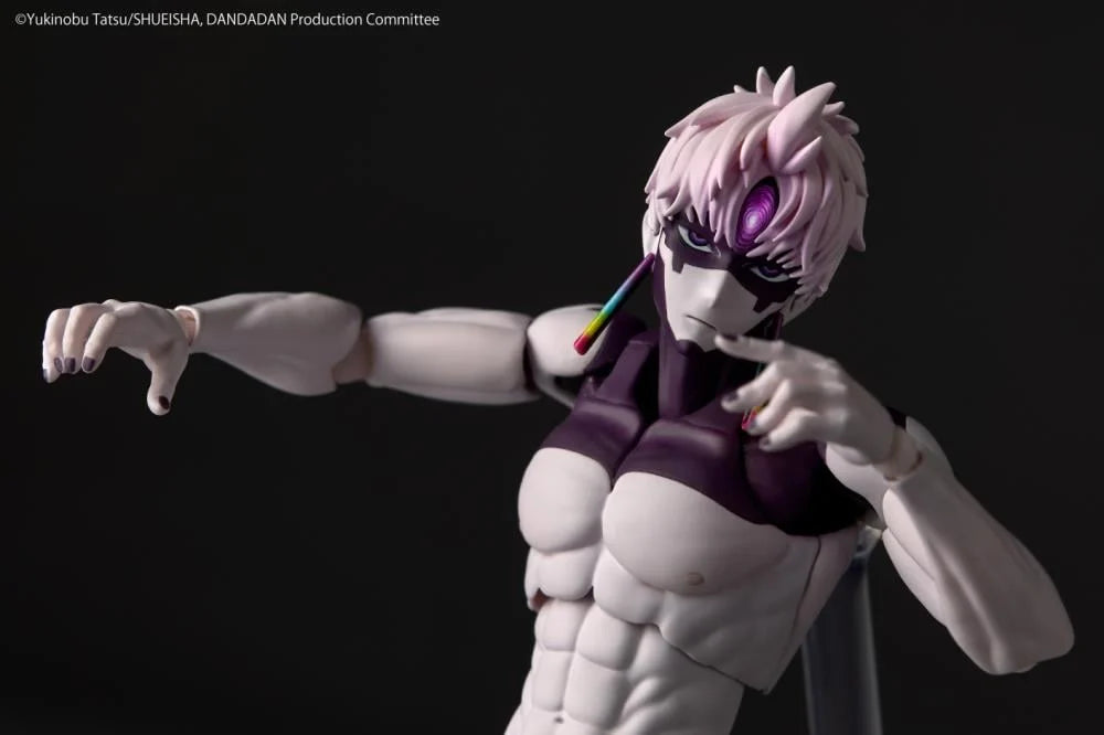 Dandadan Revoltech NR108 Jiji (Transformed Ver.) Action Figure *Creased box*