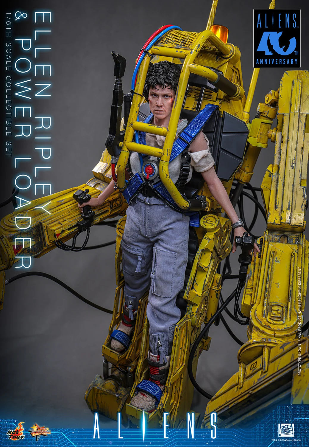 Pre-Order - Aliens MMS923 Ellen Ripley & Power Loader 1/6th Scale Collectible Figure and Vehicle Accessory