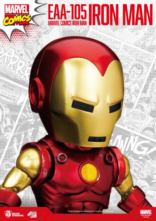 Marvel Comics Egg Attack Action EAA-105 Iron Man (Classic)