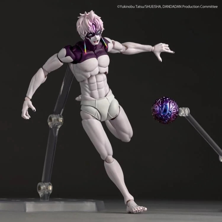 Dandadan Revoltech NR108 Jiji (Transformed Ver.) Action Figure *Creased box*