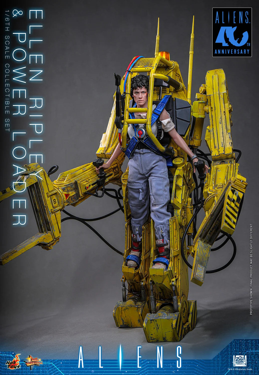 Pre-Order - Aliens MMS923 Ellen Ripley & Power Loader 1/6th Scale Collectible Figure and Vehicle Accessory
