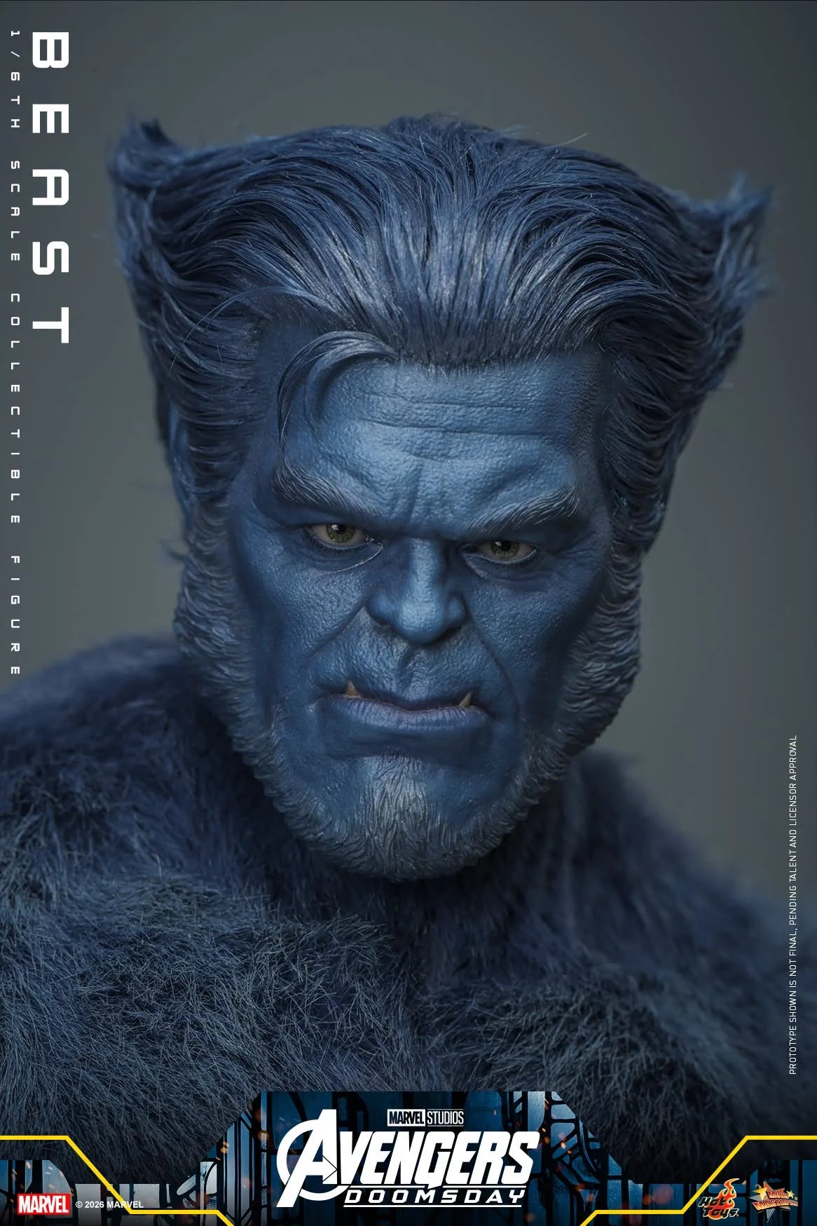 Pre-Order - Avengers: Doomsday MMS921 Beast (Deluxe Ver.) 1/6th Scale Collectible Figure